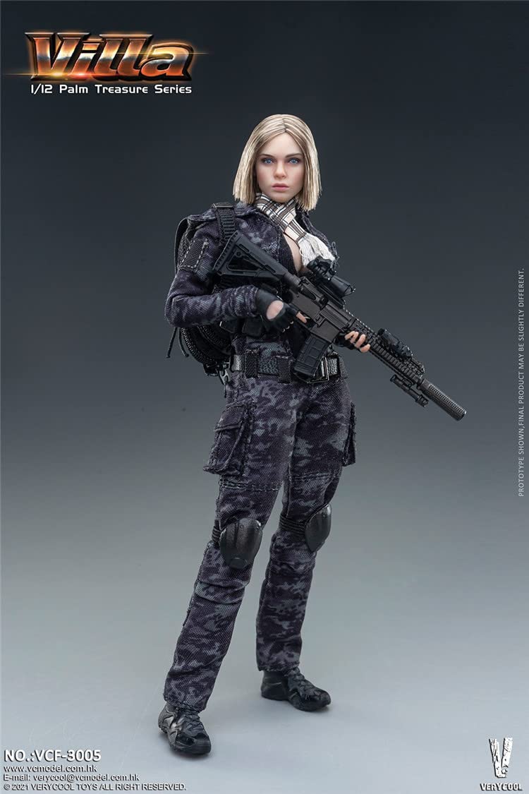 VERYCOOL Villa フィギュア VERYCOOL 1/6 新品 未開封 Villa 女 兵士